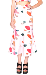 ALICE MCCALL - FUNNY CAR SKIRT - BONDED LIPSTICK - PINK