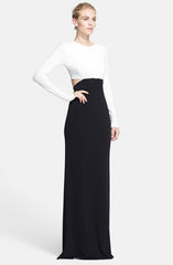 'Vera' Side Cutout Maxi Dress